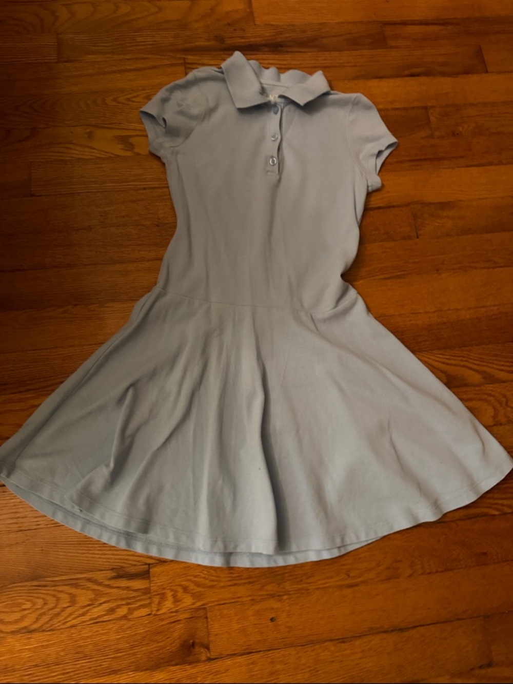 The Children's Place Light Blue Polo Casual Dress